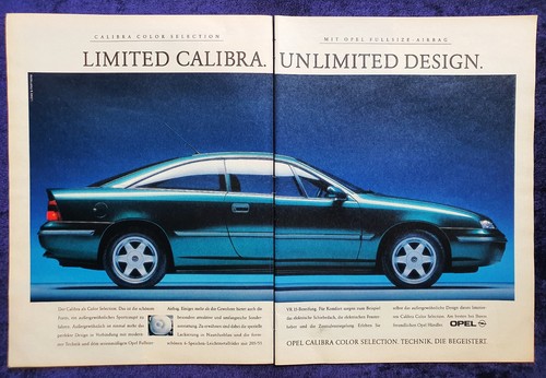 Opel calibra colour - colour, selection