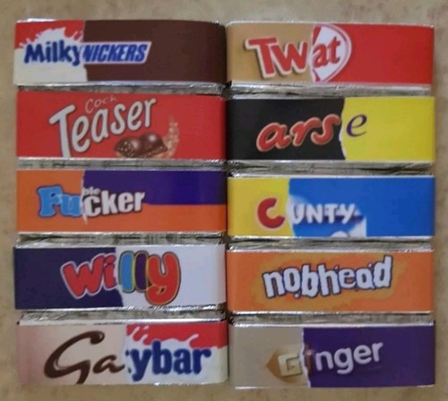 Naughty chocolate bars - chocolate,