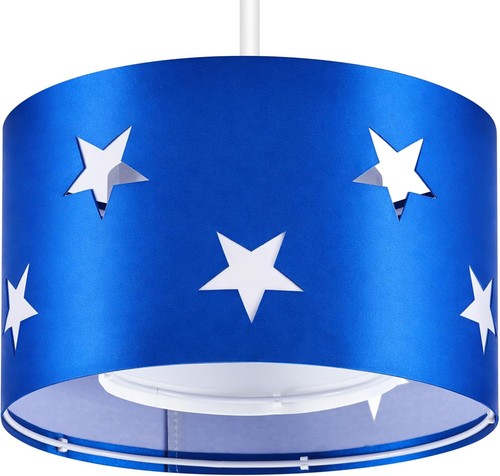 Tier blue and white lamp - 2,