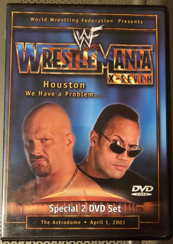 Wwf wrestlemania seven dvd - wwf, x-seven