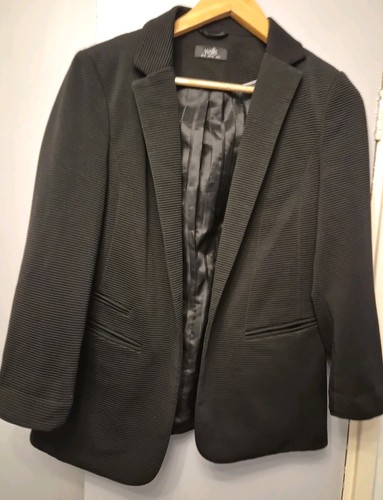 Women black buttonless - black,