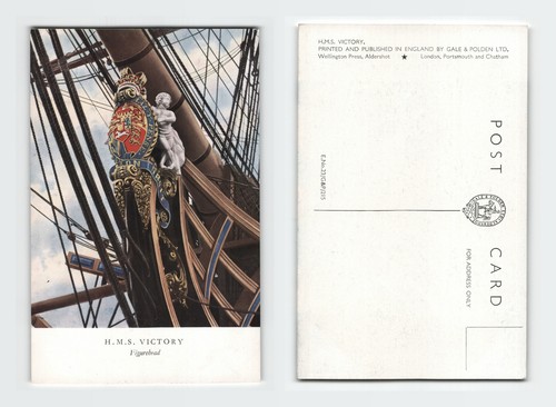 Vintage postcard hms victory - postcard,