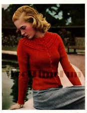Knitting Pattern Lady's