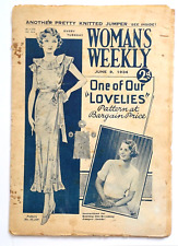 Vintage 1930s Woman's Weekly