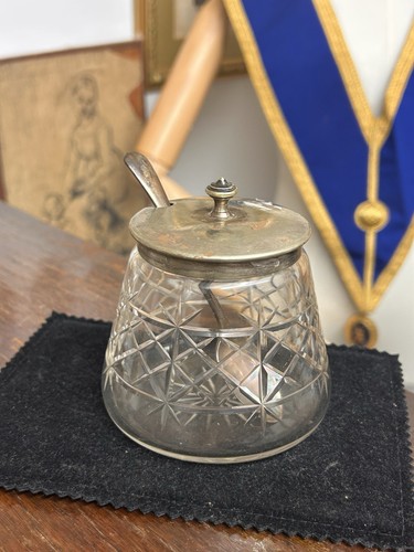 Vintage crystal cut - crystal, and