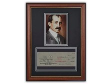 Orville Wright Signed Cheque |