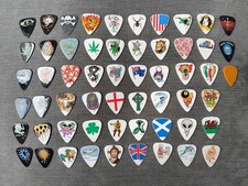 57 X Grover Allman Guitar Picks JOB LOT COLLECTABLE Multi Design