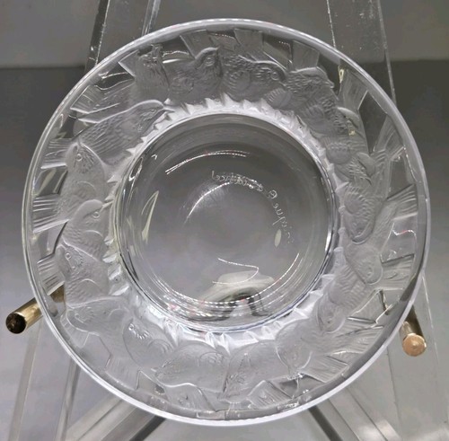 Lalique crystal irene - irene, ashtray