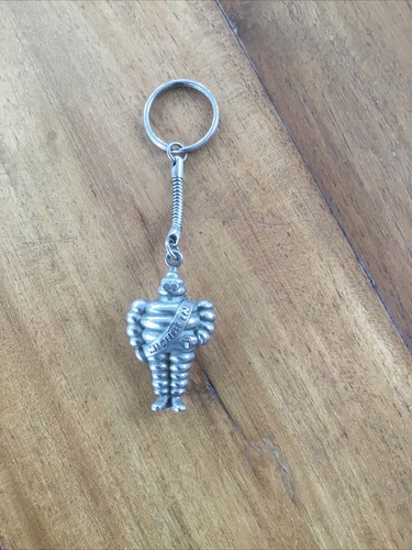 Vintage michelin man keyring - man,