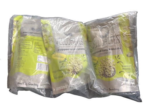 Pack popped lotus seeds - popped,