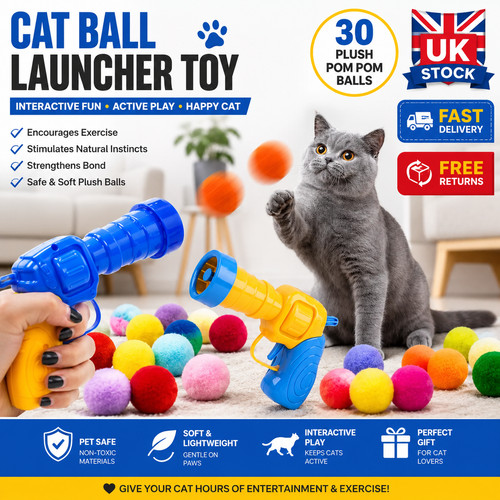 Interactive cat ball - cat,