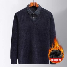 ⭐Mens Long Sleeve V Neck