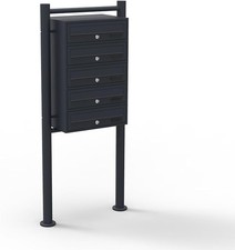 Freestanding Black Pillar