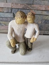 Willow Tree Sculpture Family Figurine Father & Son