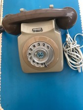 Vintage 1970s Retro GPO 746 Dial Telephone - Two-Tone Green 