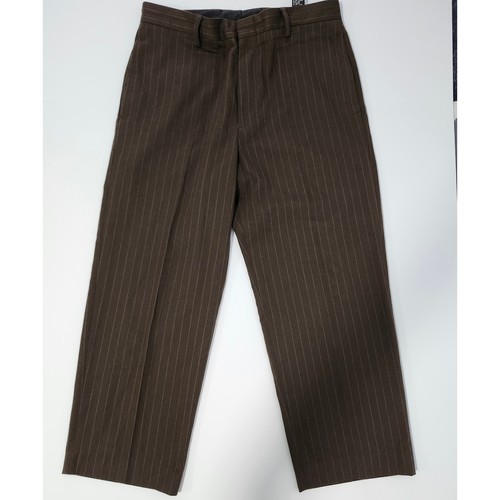 Nick mens brown pinstripe - mens,