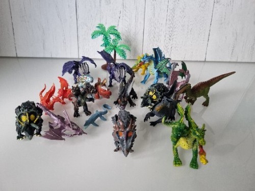 Plastic dinosaur toy - toy, action