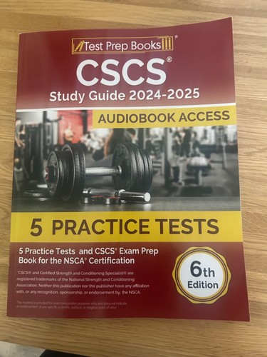 Cscs study guide test - cscs,