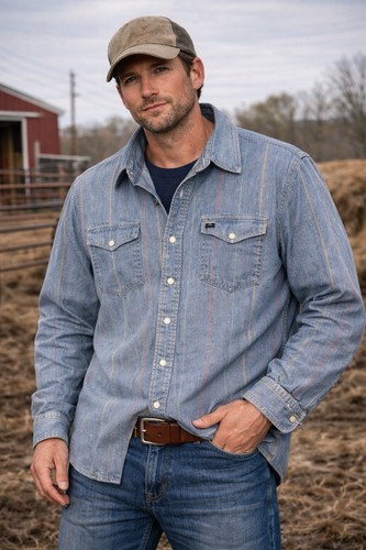 Vtg 90s lee mens western - vtg,