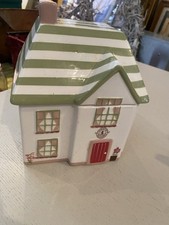 Kirstie Allsop m&s ceramic house shape barrel Limited Edition Collectible