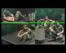 Scale resin figures - u.s.,