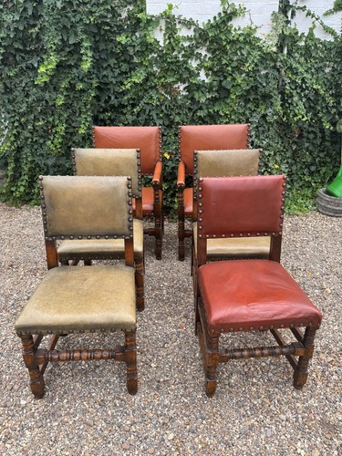 Vintage jacobean revival oak - vintage,