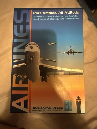 Airlines card game - game, by