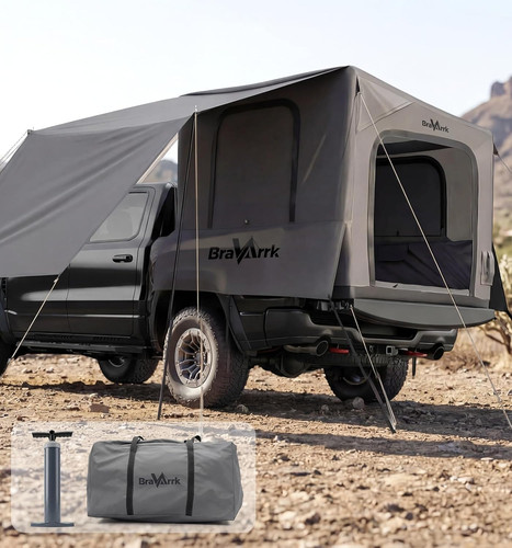 Inflatable truck bed - inflatable, with