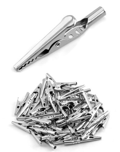 Qwork 50pcs alligator clips - 50pcs,