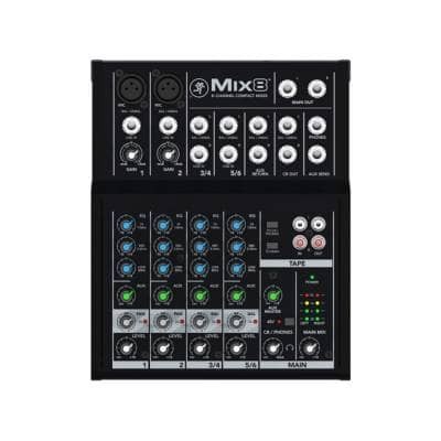 Mackie mix8 channel compact - mackie, 8-channel