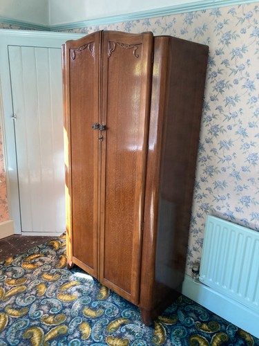 Vintage lebus double wardrobe - double,