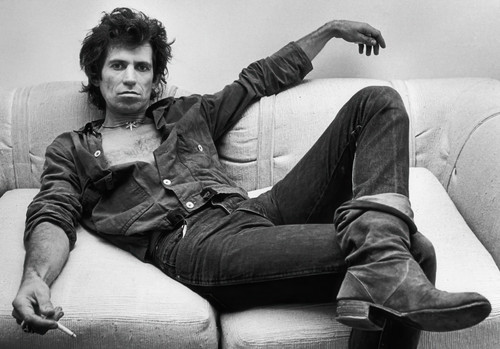 Small keith richards poster - small, a6