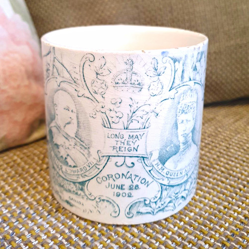 Unmarked 1902 coronation - coronation, mug