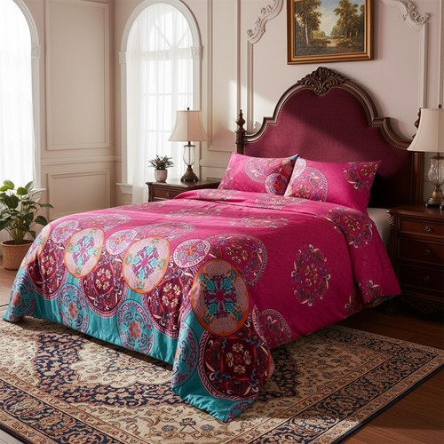Soft indian boho striped - soft,