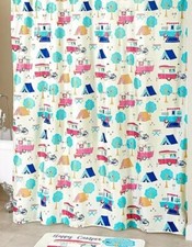 NEW Camping SHOWER CURTAIN SET