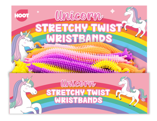 Unicorn stretchy twist fidget - stretchy,