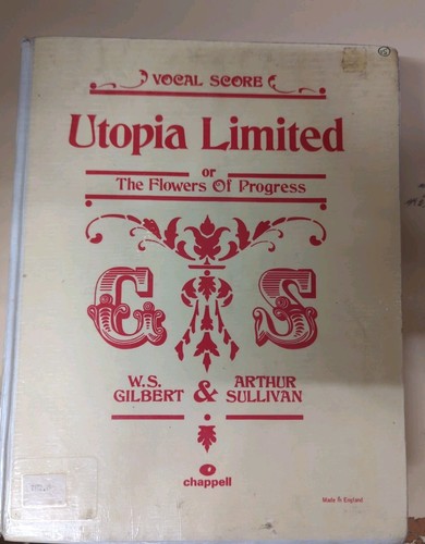 Gilbert utopia - w.s, gilbert:utopia