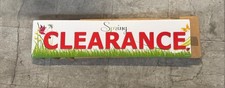 spring sale / clearance banner