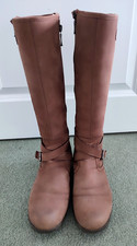 Hotter Brown Suede Boots -