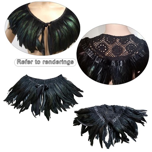 False feather shawl - false,