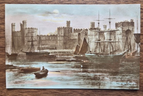 Carnarvon castle moonlight - carnarvon,