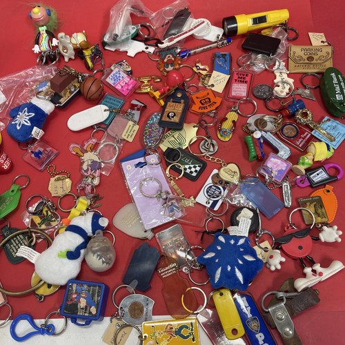 Huge keychains lot - , keyrings