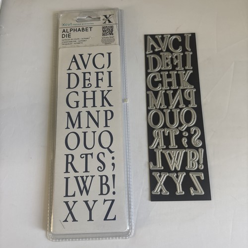 Xcut docrafts alphabet - , die