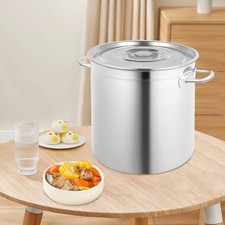 35L Large Deep Stainless Steel