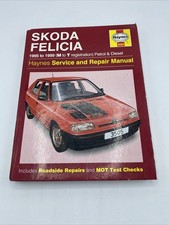 Haynes Skoda Felicia 1995-1999 Service & Repair Manual Book