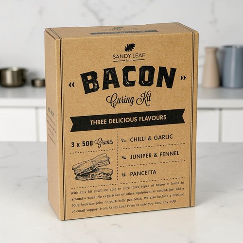 Bacon curing kit - bacon,