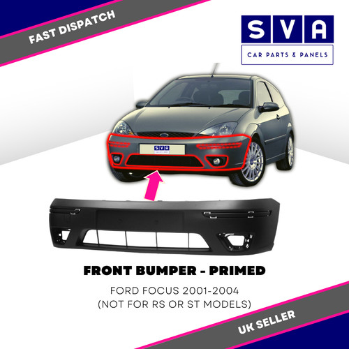 Front bumper primed - primed, ford