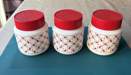 80s vintage glass - 80s, jars