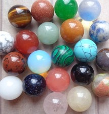 1x Mini 12mm Natural Gemstone