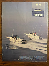 1993 Bayliner Trophy Boats Brochure 2502 2359 2352 2302 2059 2003 Boating Fun